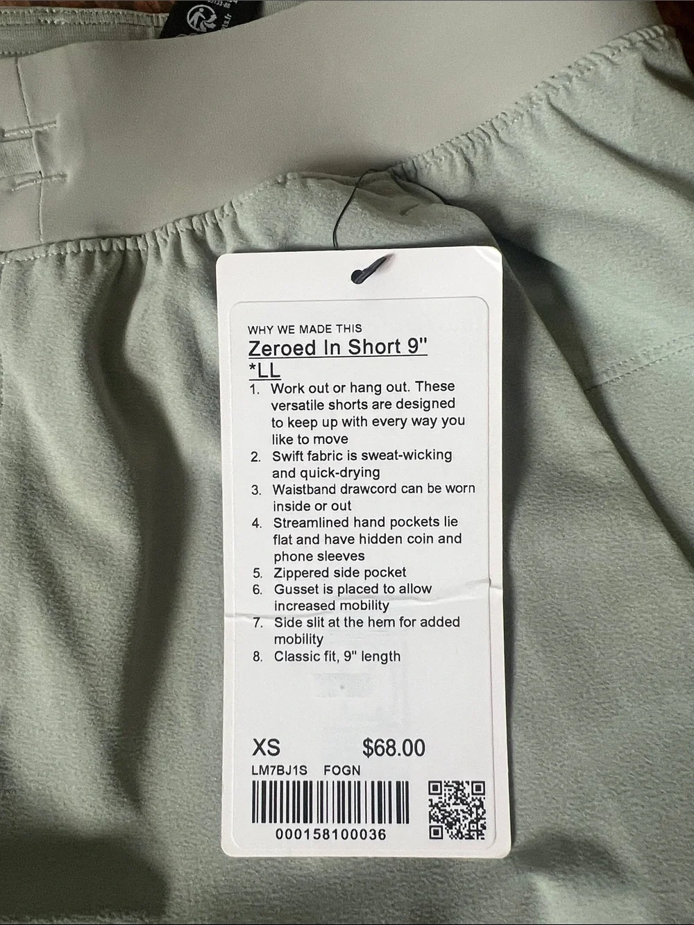 lululemon athletica Zeroed In Short 9